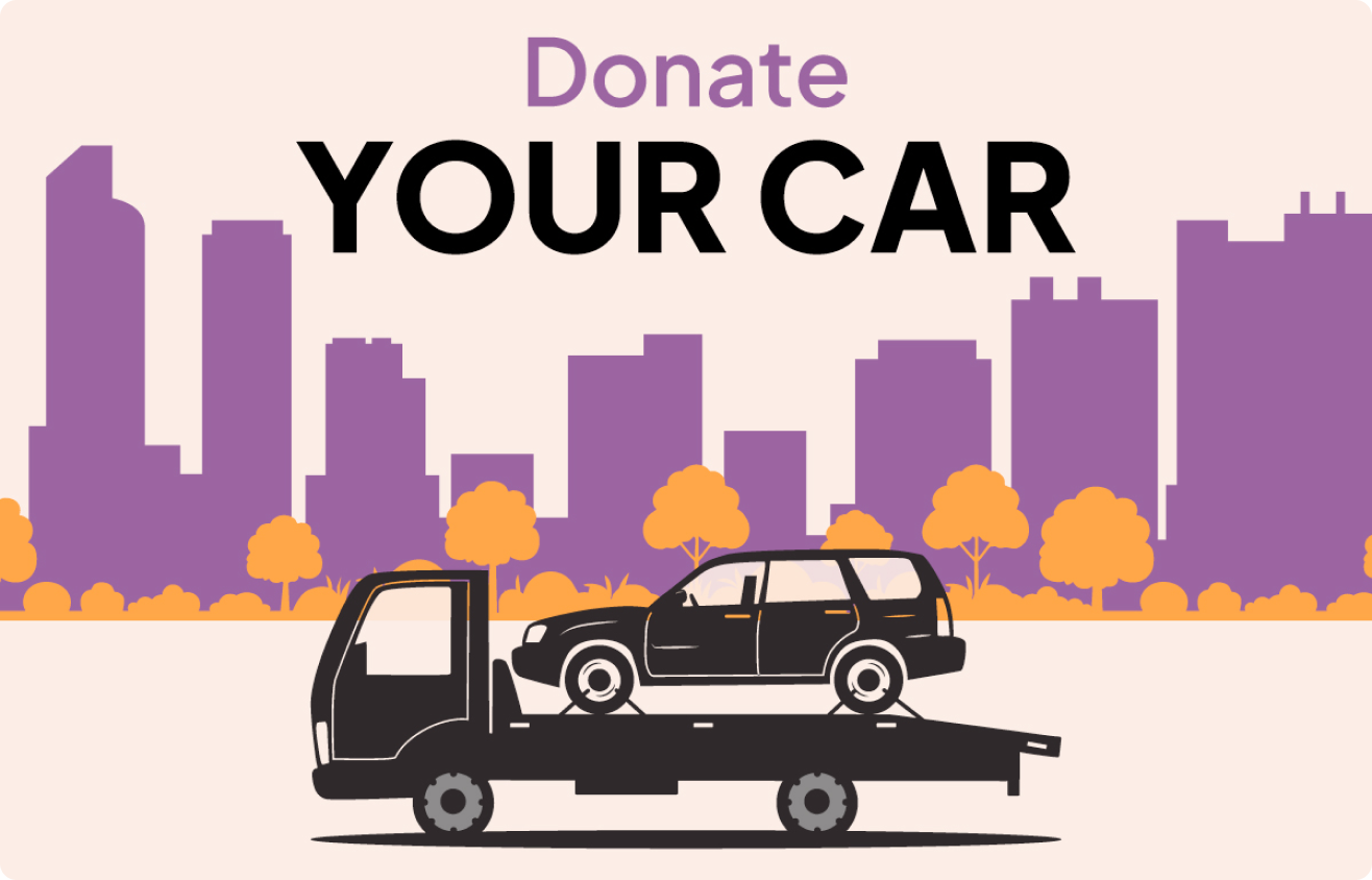 A car ready for donation